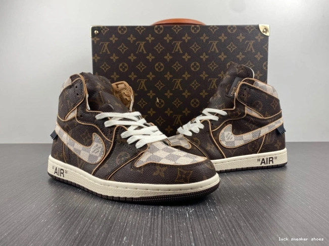 Cheap LUCY 1 Jordan OFF-WHITE Air LV x 0709